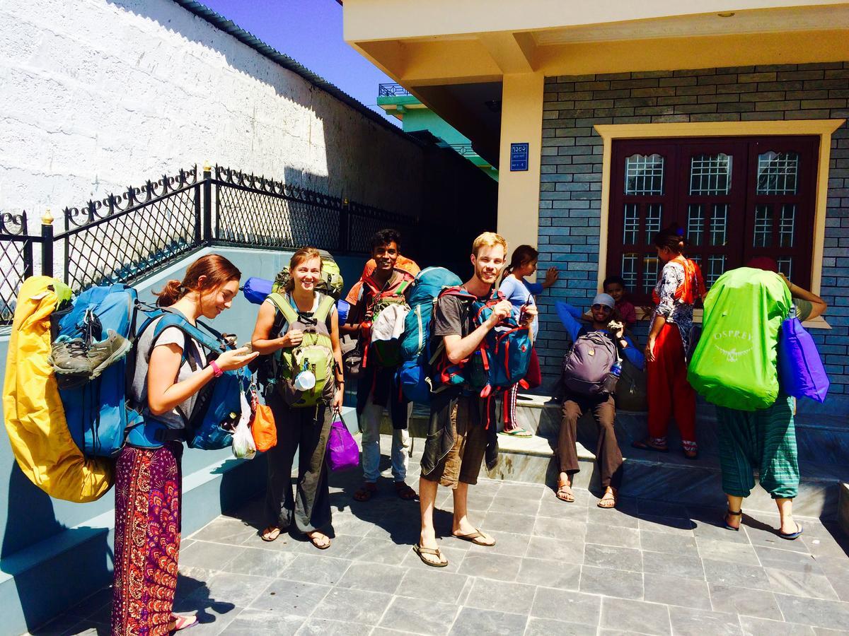 Aroma Tourist Hostel Pokhara Ngoại thất bức ảnh