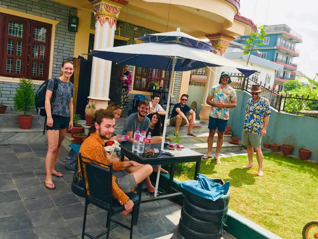 Aroma Tourist Hostel Pokhara Ngoại thất bức ảnh