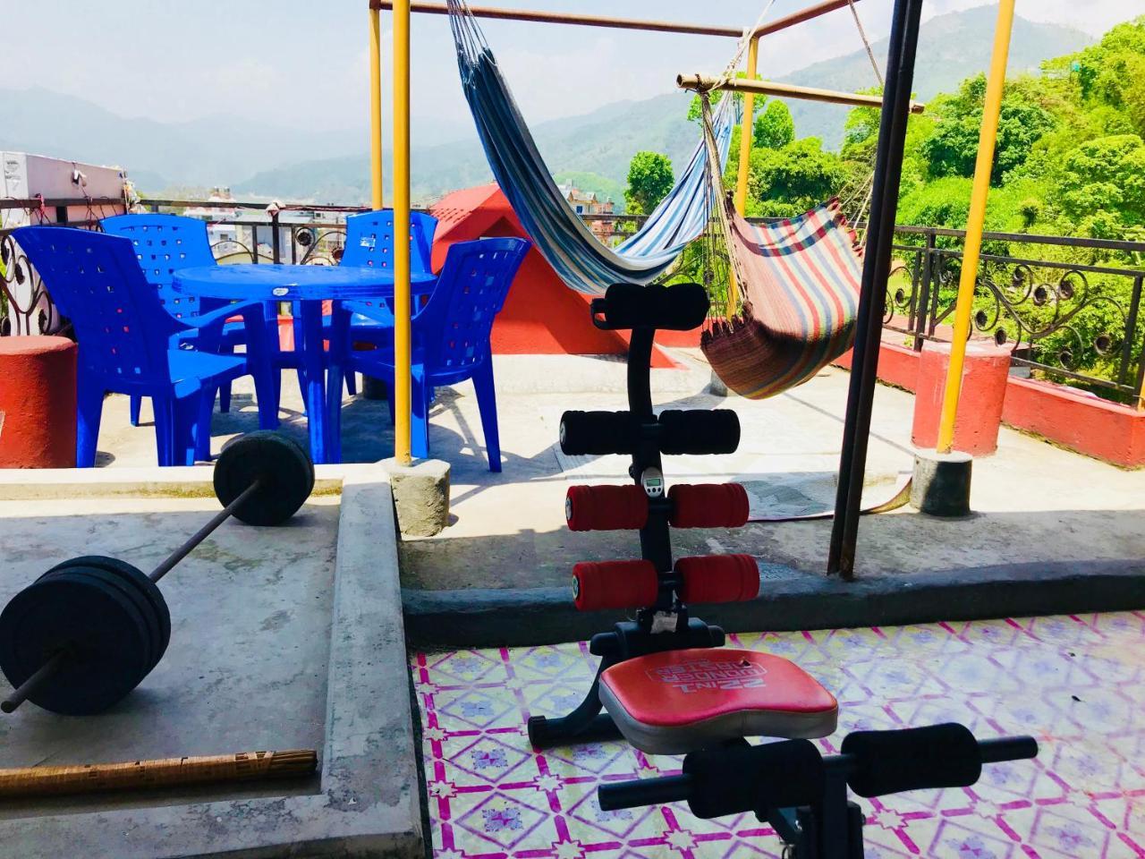 Aroma Tourist Hostel Pokhara Ngoại thất bức ảnh